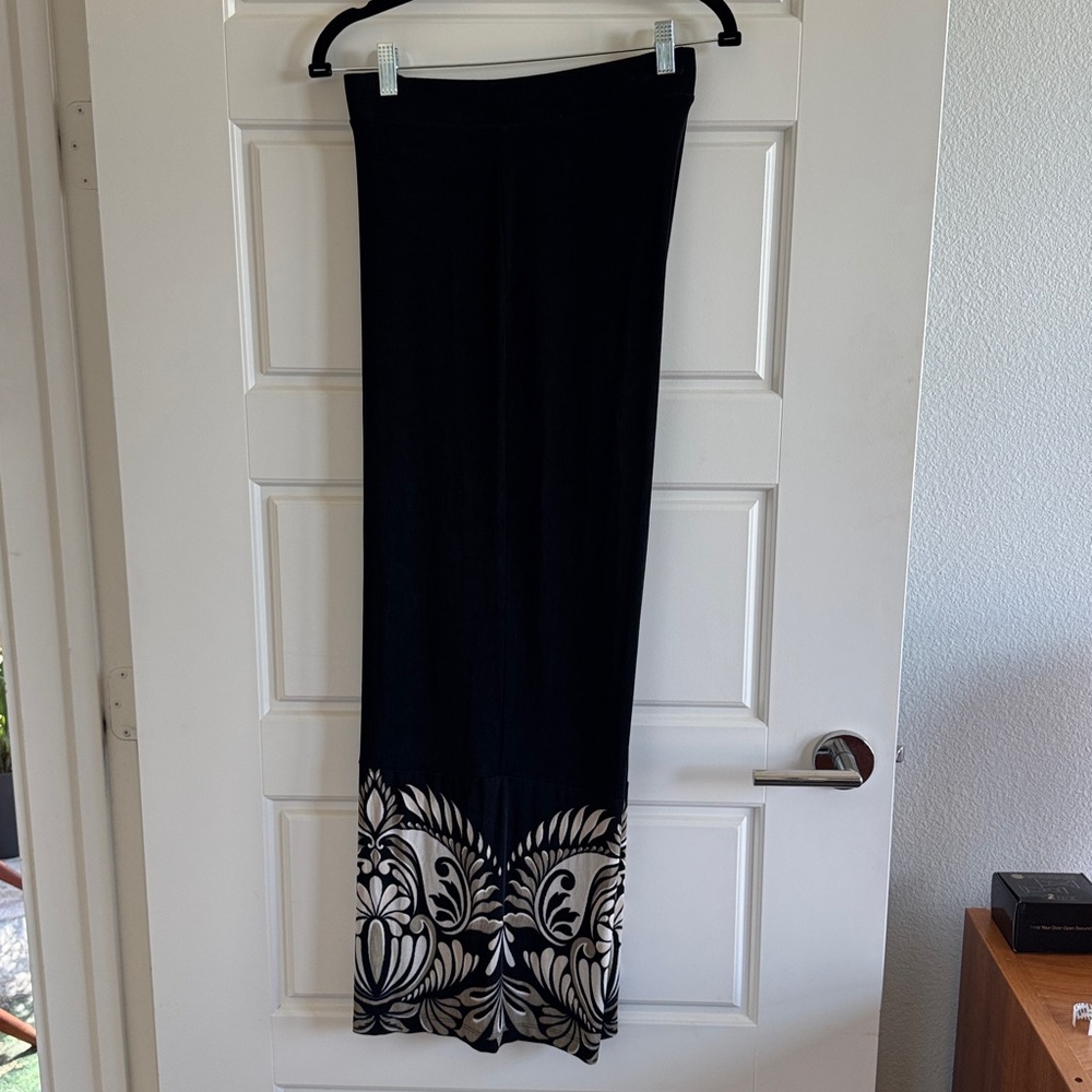 Chico's Travelers Border Print Kimono Top and Pants - Picture 6 of 7